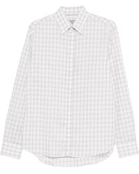 Canali - Camicia A Quadri - Lyst