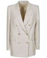 Tagliatore - Jasmine Double-Breasted Jacket - Lyst