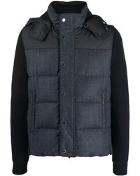 Moorer - Detachable-sleeve Padded Jacket - Lyst