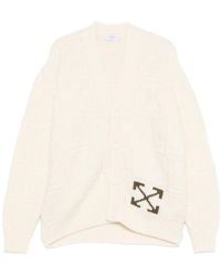 Off-White c/o Virgil Abloh - Arrows-Motif Cardigan - Lyst