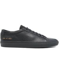 Common Projects - Baskets En Cuir À Logo Embossé - Lyst