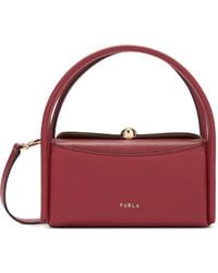 Furla - Mini Nicole Logo-Detail Tote Bag - Lyst