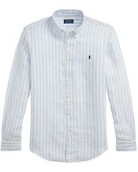 Polo Ralph Lauren - Vertical-Stripe Linen Shirt - Lyst