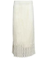 Jil Sander - Maxi-Rok Met Zijsplit - Lyst