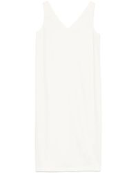 Theory - Midi-Jurk Met V-Hals - Lyst