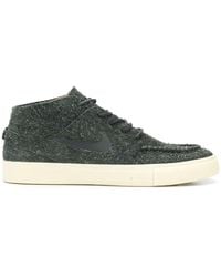 Nike - Sb Zoom Stefan Janoski Mid Crafted Skate Shoe (black) - Lyst