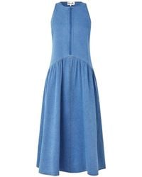 Baum und Pferdgarten - Almina Denim Maxi Dress - Lyst