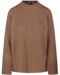 Max Mara - Ribgebreide Trui - Lyst