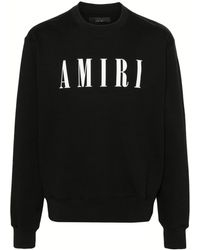 Amiri - Katoenen Sweater Met Logoprint - Lyst