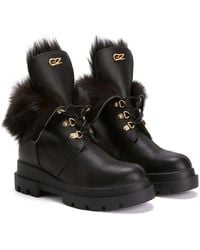 Giuseppe Zanotti - Phillis Combat Boots - Lyst