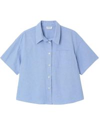 American Vintage - Feoly Overhemd Met Korte Mouwen - Lyst