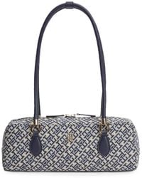 Tommy Hilfiger - Monogram-Pattern Shoulder Bag - Lyst
