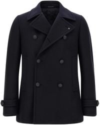 Tagliatore - Monaco Double-Breasted Coat - Lyst