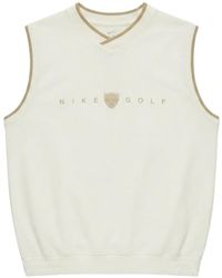 Nike - Fairway Logo-Embroidered V-Neck Vest - Lyst