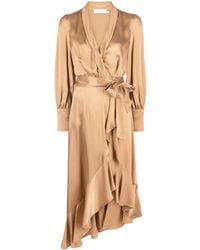 Zimmermann - Wrap Dress - Lyst