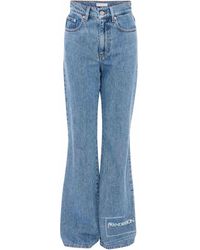 JW Anderson - Bootcut-Jeans mit hohem Bund - Lyst