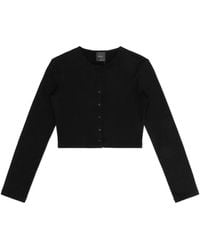 Leset - Lauren Button-Front Long-Sleeves Cardigan - Lyst