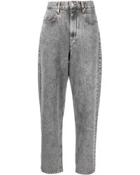 Étoile Isabel Marant Jeans a gamba ampia - Grigio