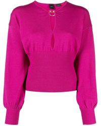 Pinko - Pullover mit Cut-Out - Lyst
