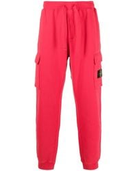 Stone Island - Tapered-Leg Track Pants - Lyst