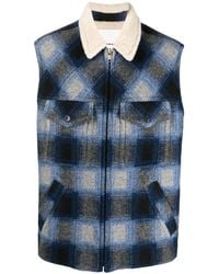 Isabel Marant - Kiran Geruite Bodywarmer - Lyst