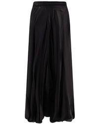 Mes Demoiselles - Calista Satin-Effect Maxi Skirt - Lyst