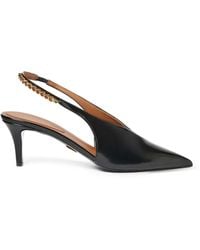 Stella McCartney - Slingback Point-Toe Heled Pumps - Lyst