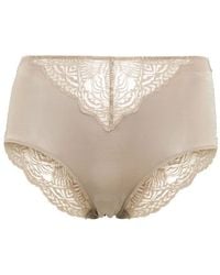 Hanro - Josephine Lace-panel Brief - Lyst