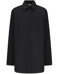 Sportmax - "Spxnespola" Popeline Cotton Classic Shirt - Lyst