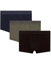 DIESEL - Benjamin-D-Mono Boxers (Pack Of Three) - Lyst