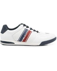 Bugatti - Perforated-Detail Logo-Print Sneakers - Lyst