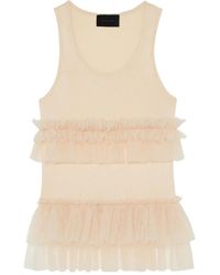 Simone Rocha - チュールトリム タンクトップ - Lyst