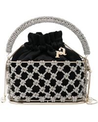 Rosantica - Holli Nodi Crystal-Embellished Bucket Bag - Lyst