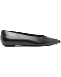 Stuart Weitzman - Ballerinas Mit Spitzer Kappe - Lyst