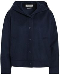 Weekend by Maxmara - Hooded Press-Stud Jacket - Lyst
