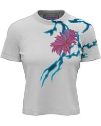 MACCAPANI - Baby クロップドtシャツ - Lyst