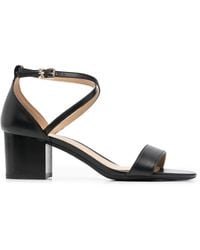 MICHAEL Michael Kors - Serena Flex Leren Sandalen - Lyst