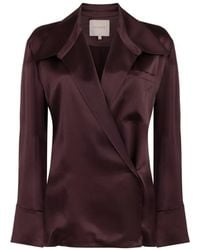 ROKSANDA - Jana Silk-Satin Top - Lyst