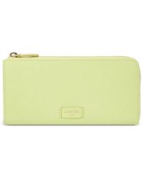 Lancel - Slim Zipped Wallet - Lyst