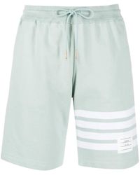 Thom Browne - 4-Bar Stripe Track Shorts - Lyst