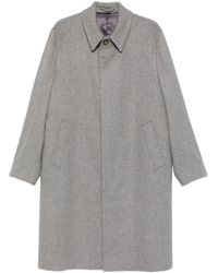 Lardini - Buttoned Patch-Pocket Coat - Lyst