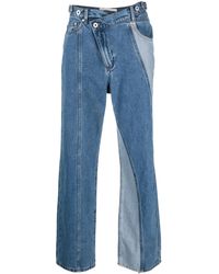 Feng Chen Wang - Deconstructed-Design Denim Jeans - Lyst
