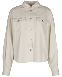 Jacob Cohen - Corduroy Spread-Collar Shirt - Lyst