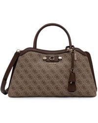 Guess - Borsa A Spalla Lindsey Con Monogramma - Lyst