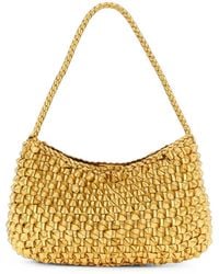 Dragon Diffusion - Basil Cactus Braided Leather Shoulder Bag - Lyst