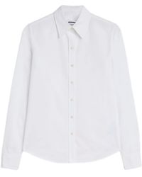 Jil Sander - Fitted Poplin Shirt - Lyst