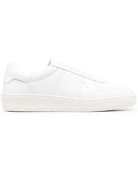 Sandro - Magic Leather Low-top Sneakers - Lyst