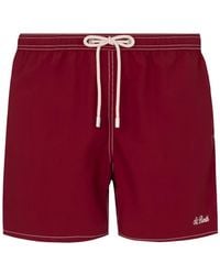 MC2 Saint Barth - Burgundy Patmos Swim Shorts - Lyst