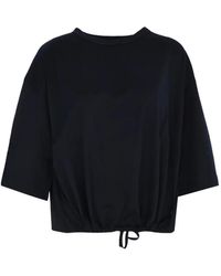 Fabiana Filippi - Drawstring-Hem T-Shirt - Lyst