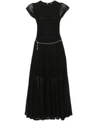 Maje - Midikleid aus Spitze - Lyst